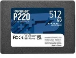 PATRIOT P220 - SSD - 512 GB - intern - 2.5" (6.4 cm) - SATA 3Gb/s