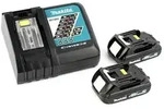 Makita DPJ 180 RYJ 18 V Li-Ion Akku Nutfr&auml;se im Makpac + 2 x 1,5 Ah Akku +