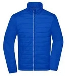 Men's Padded Jacket Leichte, wattierte Steppjacke blau, Gr. S