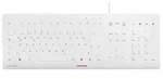 TAS STREAM PROTECT KEYBOARD Schnurgebunden DE-Layout Wei&szlig;