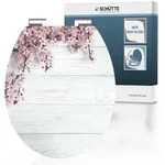 MDF HG WC-Sitz FLOWERS AND WOOD, mit Absenkautomatik