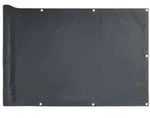 vidaXL Balkonsichtschutz Oxfordgewebe 75x600 cm Anthrazit