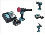Makita DPV 300 RF1 Akku Schleifer Polierer 18 V 50 / 80 mm Brushless + 1x Akku...