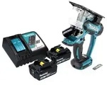 Makita DSD 180 RG Akku Gipskartons&auml;ge 18 V + 2x Akku 6,0 Ah + Ladeger&auml;t