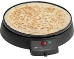 Clatronic CM 3372 Cr&eacute;pes Maker mit manueller Temperatureinstellung Schwarz