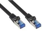 RNS&reg; Patchkabel SmartFLEX, Cat.6A, S/FTP, PiMF, halogenfrei, 500MHz, schwarz, 15m,