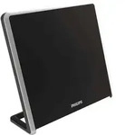 Philips SDV7220/12 Aktive DVB-T/T2 Flachantenne Innenbereich Verst&auml;rkung: 49 dB