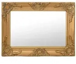 vidaXL Wandspiegel im Barock-Stil 60x40 cm Golden
