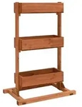 vidaXL Pflanzk&uuml;bel 52x30x78 cm Tannenholz