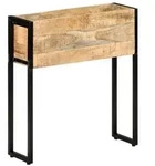 vidaXL Pflanzk&uuml;bel 60x20x68 cm Raues Mangoholz