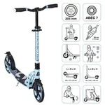 SIX DEGREES Aluminium Scooter 205 mm pastellblau
