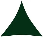 vidaXL Sonnensegel Oxford-Gewebe Dreieckig 4,5x4,5x4,5 m Dunkelgr&uuml;n
