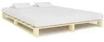 vidaXL Palettenbett Massivholz Kiefer 180&times;200 cm