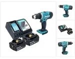 Makita DDF 453 RM Akku Bohrschrauber 18 V 42 Nm + 2x Akku 4,0 Ah + Ladeger&auml;t