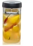 GEFU NATIVO, Gem&uuml;se, 1,5 l, Glas, Kunststoff, Transparent, 235 mm, 980 g