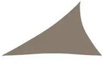 vidaXL Sonnensegel Oxford-Gewebe Dreieckig 3x4x5 m Taupe