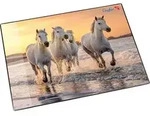 L&auml;ufer Schreibunterlage Pferde am Strand, 400 x 530 mm