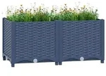 vidaXL Hochbeet 80x40x38 cm Polypropylen