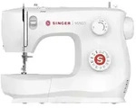 SINGER M2605, Wei&szlig;, Automatische N&auml;hmaschine, S&auml;gen, 4 Step, Leiter, Drehregler,