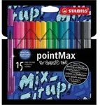 STABILO Fasermaler pointMax by Snooze One, 15er Kartonetui