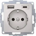 Berker Steckdose SCHUKO/USB 48041404