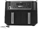 Ninja AF451EU Foodi MAX Dual Doppel-Hei&szlig;luftfritteuse schwarz