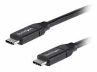 StarTech.com USB-C auf USB-C Kabel mit 5A Power Delivery - St/St - 1m - USB 2.0 -