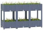 vidaXL Hochbeet 120x40x71 cm Polypropylen