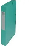 Exacompta 8x Archivbox Karton, 600g, R&uuml;cken 40mm + Etikett, A4, Gr&uuml;n, 50403E