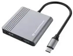Conceptronic - Dockingstation - USB-C - 2 x HDMI