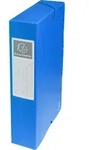 Exacompta 8x Archivbox Karton, 600g, R&uuml;cken 60mm + Etikett, A4, sortiert, 50600E