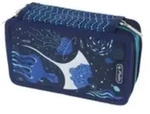 Herlitz TriCase Deep Ocean, 31 St&uuml;ck(e), Blau, Wei&szlig;, Polyester, Abbildung, 190 mm,