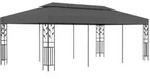 vidaXL Pavillon 3&times;6 m Anthrazit
