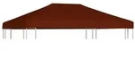 vidaXL Pavillondach 310 g / m2 3x4 m Terrakotta