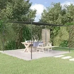 vidaXL Pavillon Anthrazit 4x4 m 180 g/m2 Stoff und Stahl