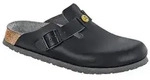 "Birkenstock Damen-/Herrenpantolette "Boston" ESD schwarz, Gr&ouml;&szlig;e 39, normal"