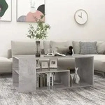 vidaXL Couchtisch Betongrau 100x50x40 cm Holzwerkstoff