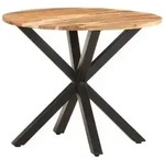 vidaXL Beistelltisch 68x68x56 cm Akazie Massivholz