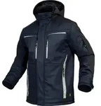 Leibw&auml;chter FLEXI Flex Line, Winter-Softshelljacke marine-schwarz, Gr. 3XL