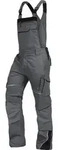 Leibw&auml;chter FLEXL Flex Line, Latzhose grau-schwarz, Gr. 44 FLEXL2744