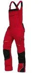 Leibw&auml;chter Latzhose Flex-Line FLEXL Gr. 24 rot/schwarz