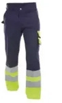 DASSY Omaha Warn Bundhose 200620 6892 DUNKELBLAU/NEONGELB Gr. 42