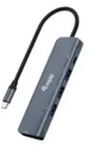 Equip USB-C 5-in-1 Multifunktionsadapter, HDMI, USB 3.2 Gen1, 100W USB PD