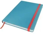 Notizbuch Cosy B5 fester Einband kariert blau