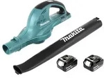 Makita DUB 361 M 2x 18 V / 36 V Akku Laubbl&auml;ser Gebl&auml;se + 2x Makita BL 1840 B...