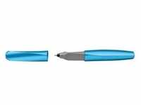 Pelikan 811286, Drehender versenkbarer Stift, Blau, Blau, Kunststoff, Beidhändig,