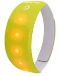 Wowow 014141 Lichtband 5 LED ́s, 3M, mit Klettverschluss, gelb
