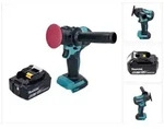 Makita DPV 300 G1 Akku Schleifer Polierer 18 V 50 / 80 mm Brushless + 1x Akku...