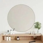 vidaXL Wandspiegel Silbern &Oslash; 60 cm Rund