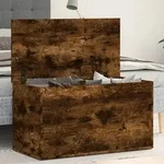 vidaXL Aufbewahrungstruhe R&auml;uchereiche 84x42x46 cm Holzwerkstoff